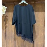 CLOCHE  レースドッキングTee