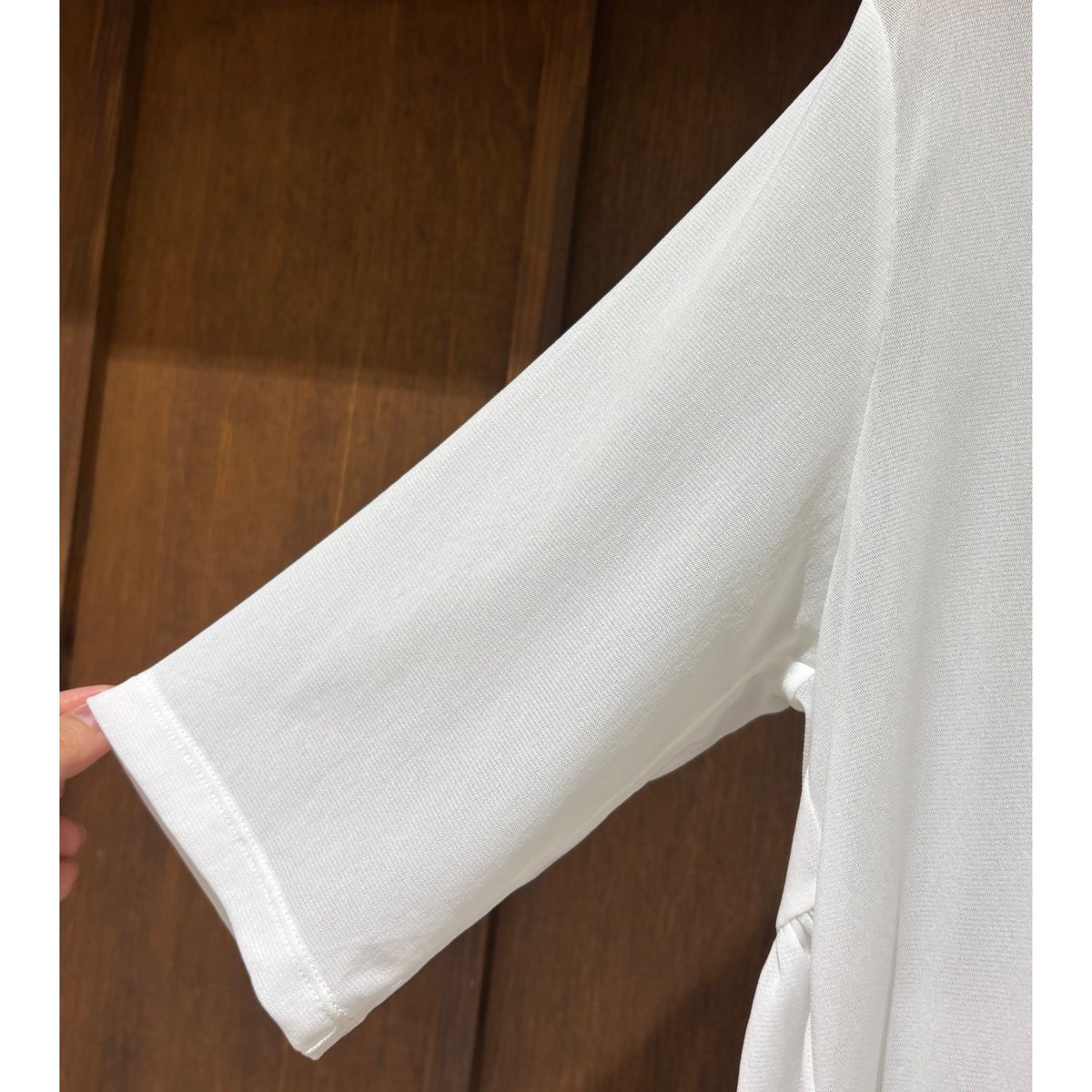 CYAN TOKYO バックギャザーチュールトップス(ホワイト) | selectsho