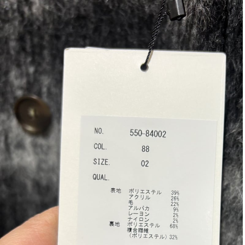 CLOCHE チェックシャギーコート | selectshop_freedom STORE