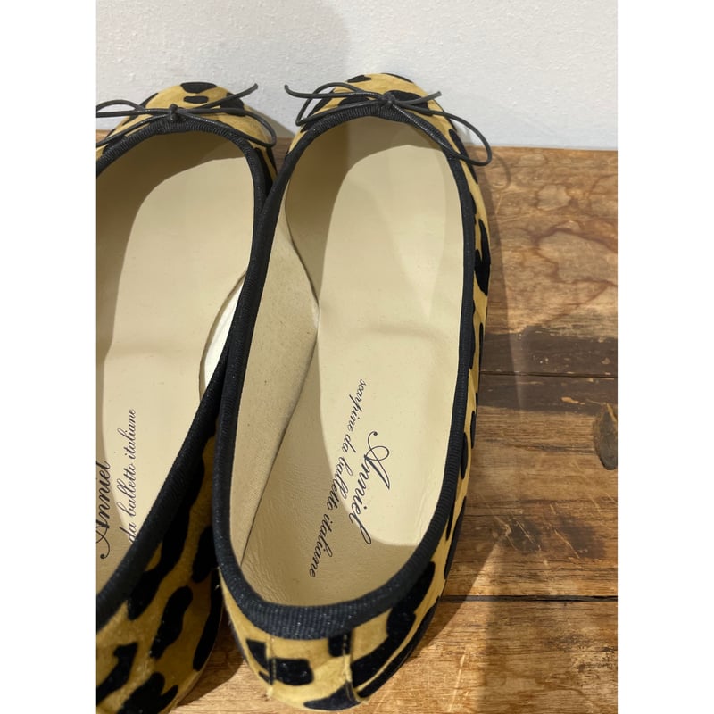 edit for lulu ANNIEL ラメ　バレエシューズ　サイズ35 edit for lulu ANNIEL ラメ バレエシューズ サイズ35 ANNIEL 革