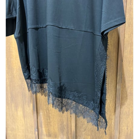 CLOCHE  レースドッキングTee