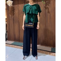 CHIGNON  ドットJQストレートパンツ