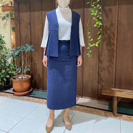 CLOCHE  ツイードスカート