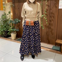 CLOCHE   レオパード柄スカート