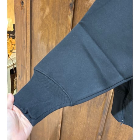 CLOCHE  サイドジップ無地スウェット