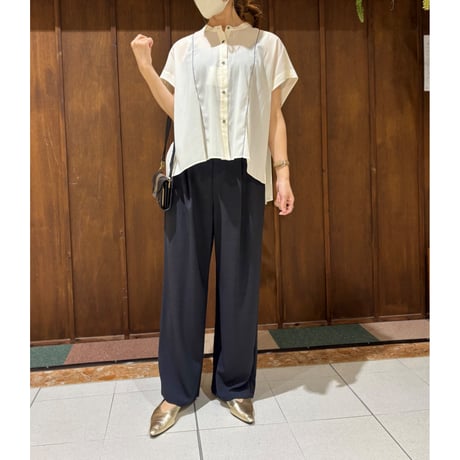 CLOCHE  接触冷感ワイドパンツ