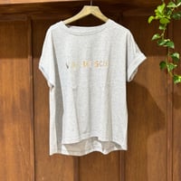 CLOCHE  箔ロゴ Tee (グレー)