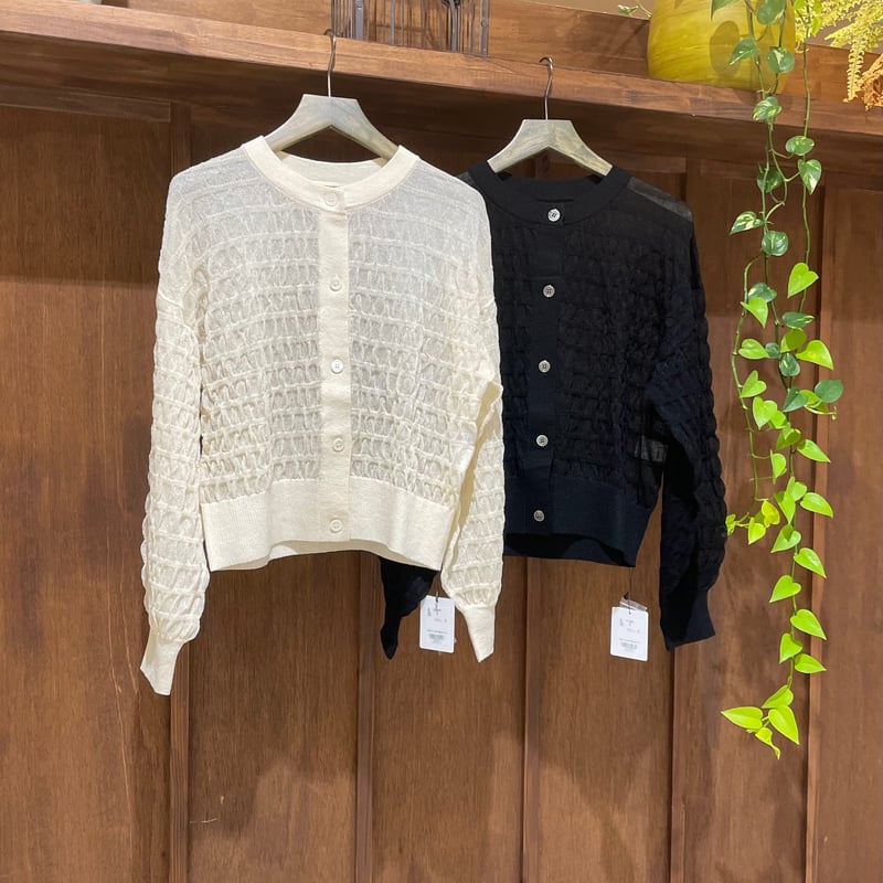 CLOCHE シアーカーディガン | selectshop_freedom STORE