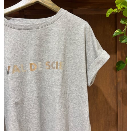 CLOCHE  箔ロゴ Tee (グレー)