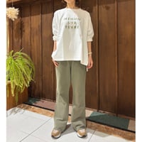CLOCHE  スウェットフレアパンツ