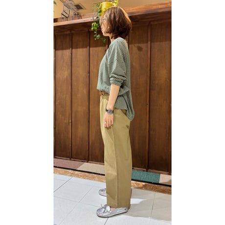 CHIGNON  シアーボーダーロンTee