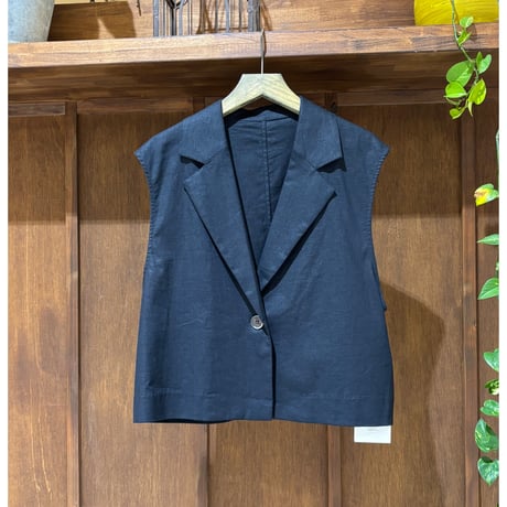 Rene ❁ フレンチリネン お花ボタンスカート38 Rene ❁ フレンチリネン お花ボタンスカート38 リネンライク