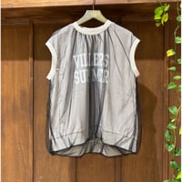 CLOCHE  チュール付きトップス