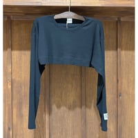 YENN  SHEER RIB SHORT TOPS
