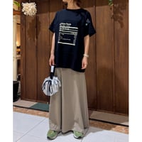 YENN  FIBRIL JERSEY SKIRT