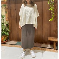 flamingofirm リブワンピース