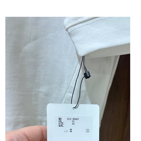 CLOCHE  キャットプリント7分袖Tee