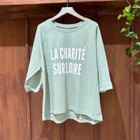 CLOCHE  7分袖ロゴTee