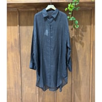 CLOCHE  リネンロングシャツ