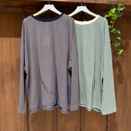CHIGNON  シアーボーダーロンTee