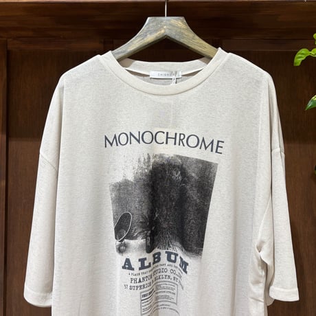 CHIGNON   PHOTOシアーTee (ベージュ)