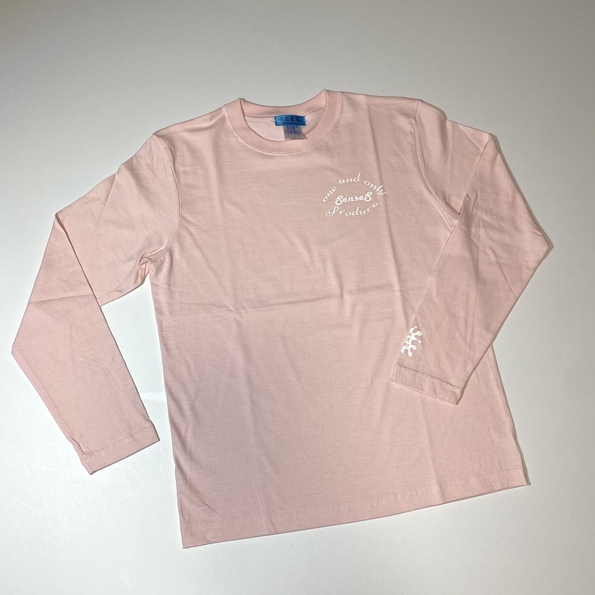 SenseS デザインロゴ ロングスリーブT-Shirt(babypink)ベビー