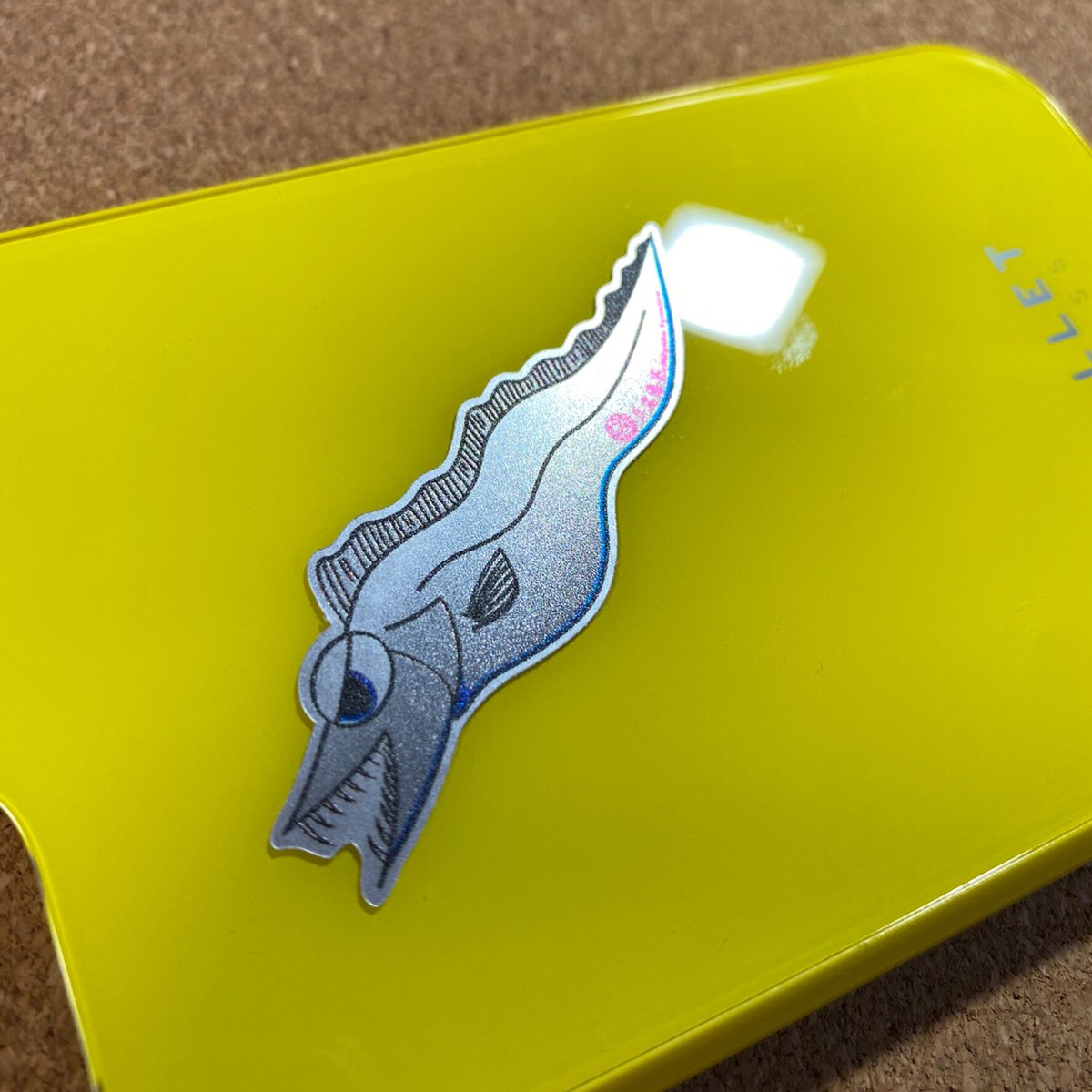 SandSilverタチウオデザインステッカー(極小) | 三宅商店 WEB SHOP