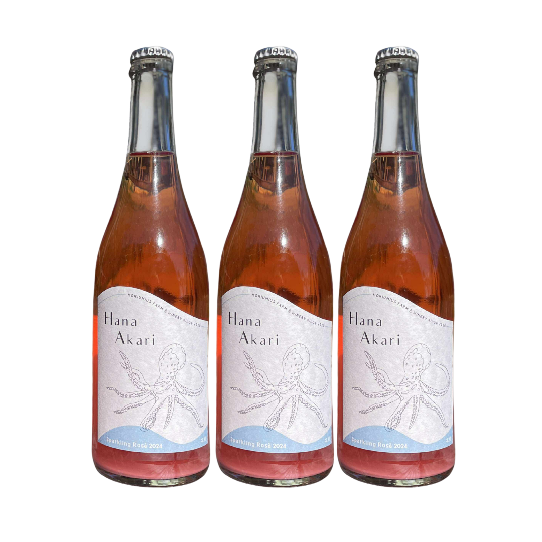 Hana Akari2024(ロゼスパークリング・スチューベン、ネオマスカット)3