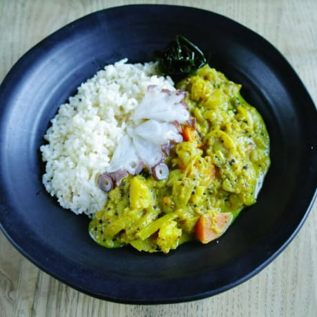【暮らしの道具】 -カレー皿15cm-　黒照（クロテラス）