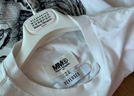 mm6 maison margiela reversed tops