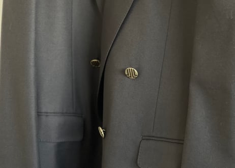 lanvin double purple set up suit