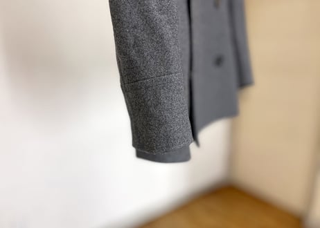 alexander mcqueen double coat dead stcok