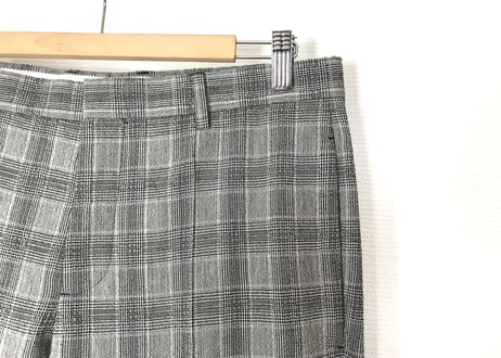 2017ss maison margiela check trousers dead stock B