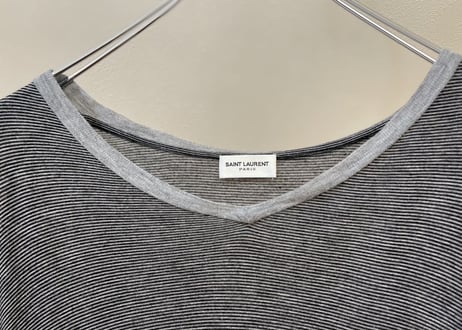 saint laurent border tops
