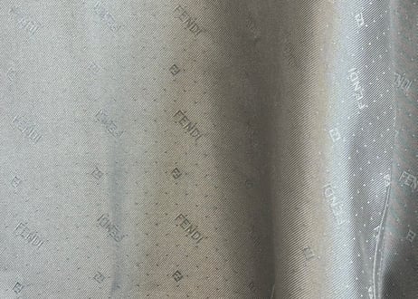 fendi 2024ss logo "総柄" silk shirt