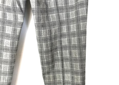 2017ss maison margiela check trousers dead stock B