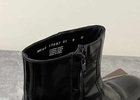 florsheim leather heel boots