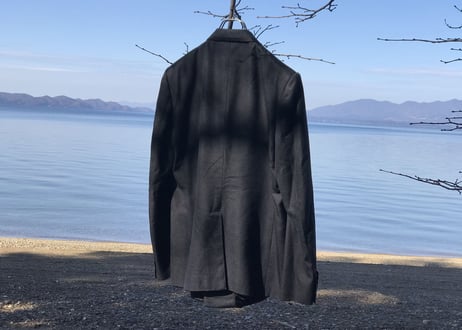 gucci silk double jacket dead stock