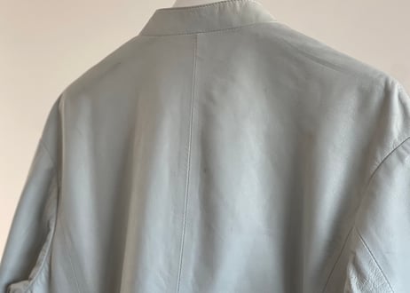 maison margiela leather jacket