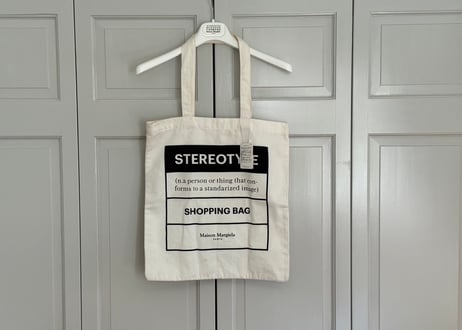 maison margiela stereotype tote bag