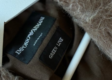 empolio armani fur jacket