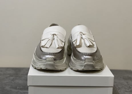 maison margiela retro fit tassel loafers
