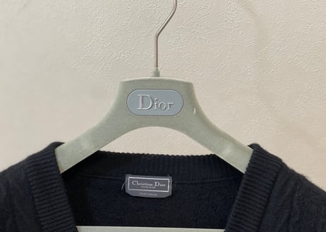 christian dior black cardigan