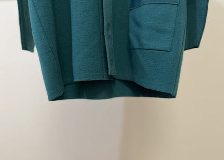 salvatore ferragamo long cardigan green