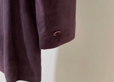 loewe leather jacket purple