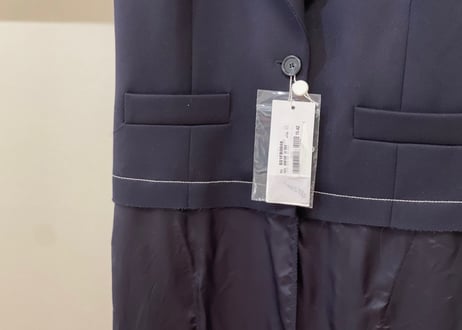 maison margiela 2017aw sleeve less long coat dead stock