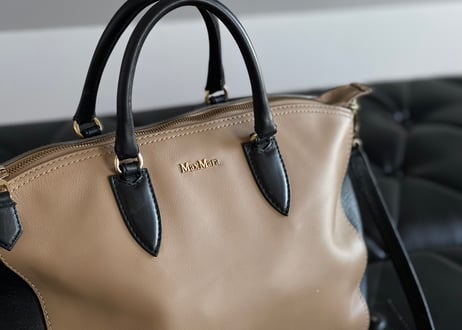 max mara leather bag