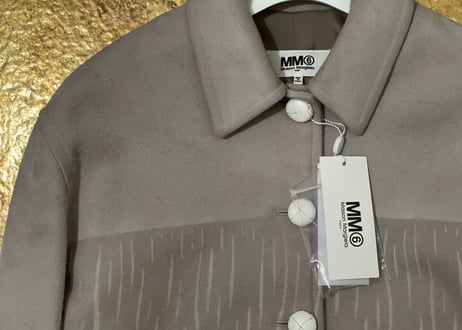 mm6 maison margiela 2020aw fringe jacket dead stock