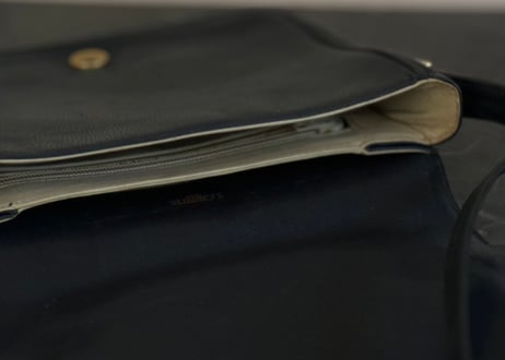 loewe anagram logo leather shoulder bag #1