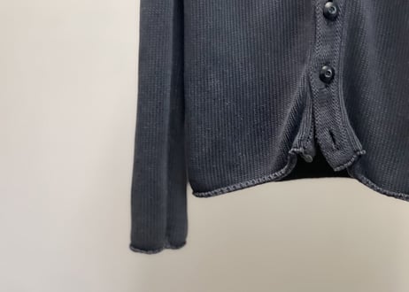 mm6 maison margiela reversible cardigan